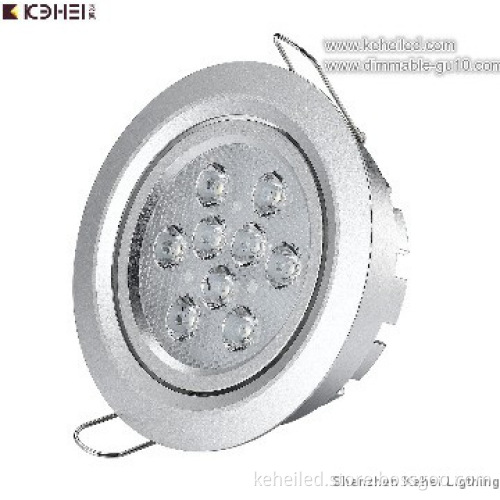 9W Ultra thin down lighting with angle adjustable cutout 90mm